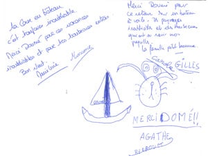 Livre d'or - Location voilier Corse