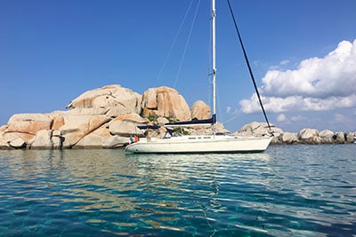 Voilier Luckystar - Location voilier Corse