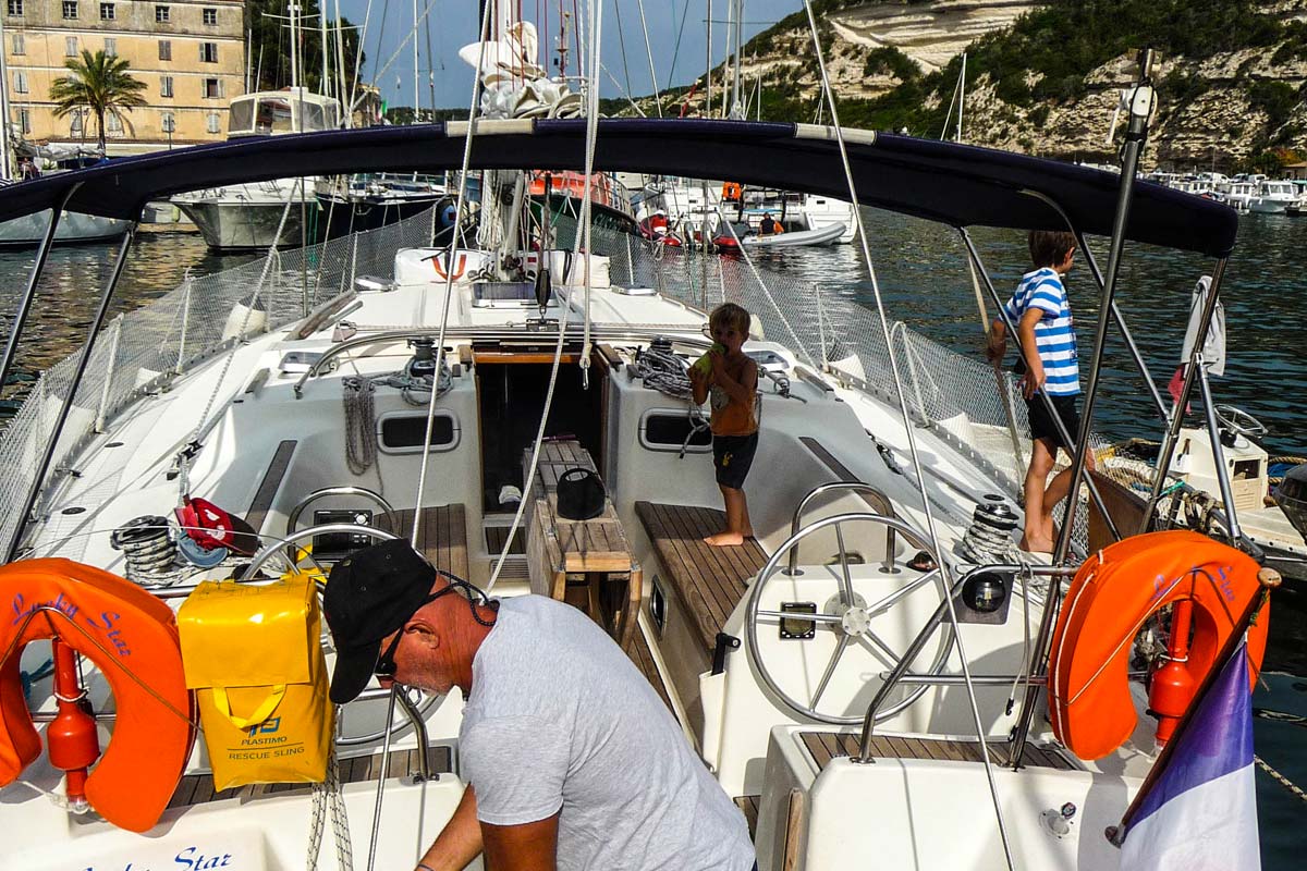 Location voilier Corse avec skipper - Voilier Luckystar