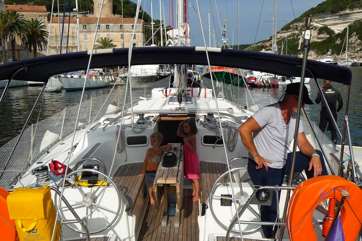 Location voilier Corse avec skipper - Voilier Luckystar