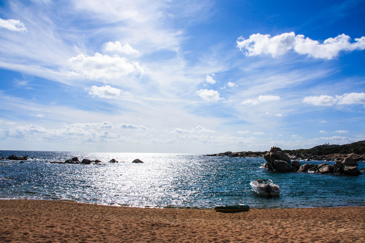 Les paysages de la Corse à bord du voilier Luckystar