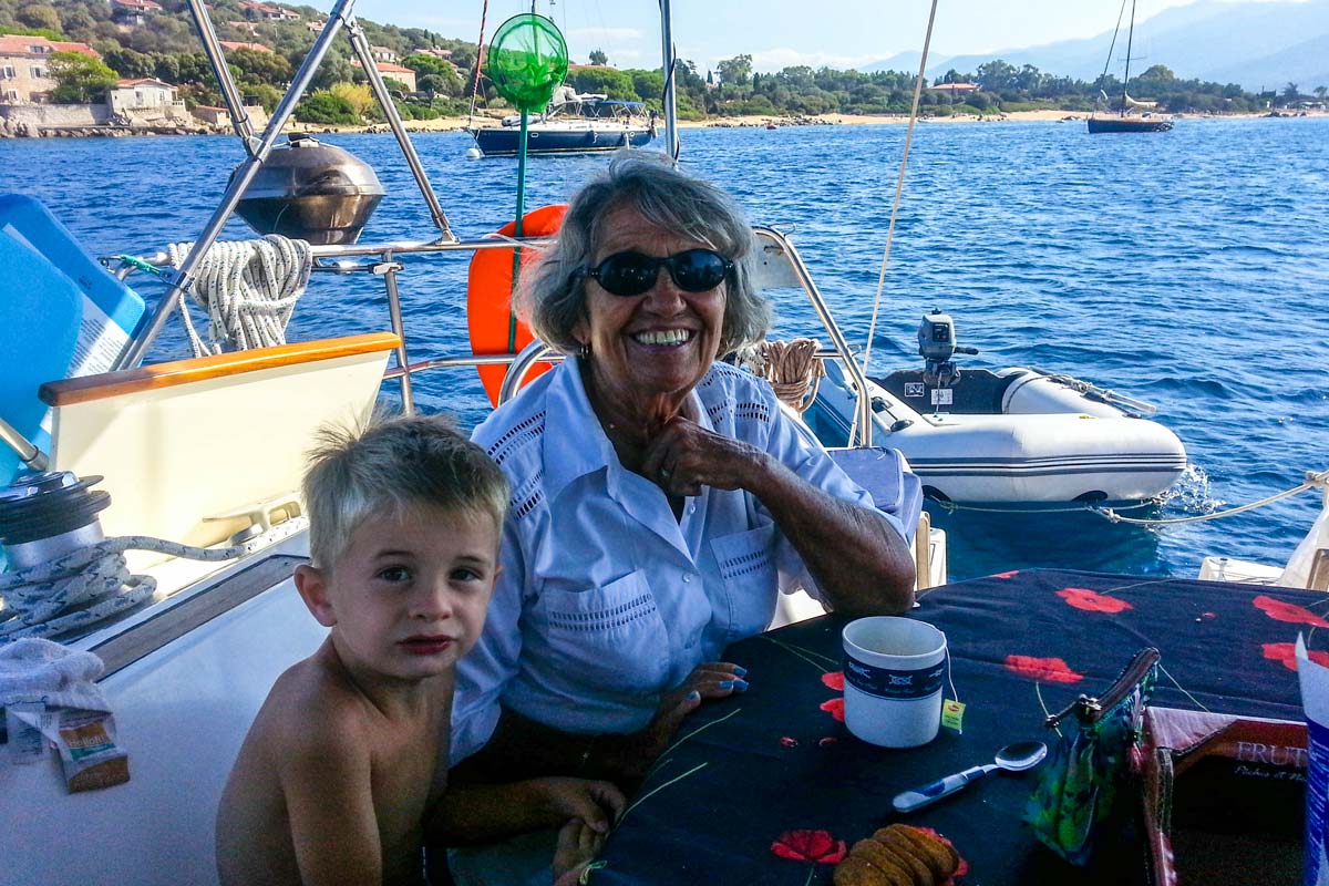 Croisiere voilier corse avec skipper - Luckystar