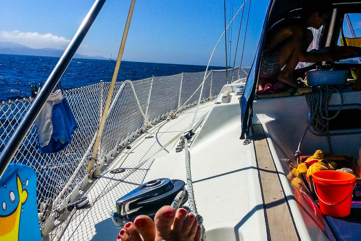 Croisiere voilier corse avec skipper - Luckystar