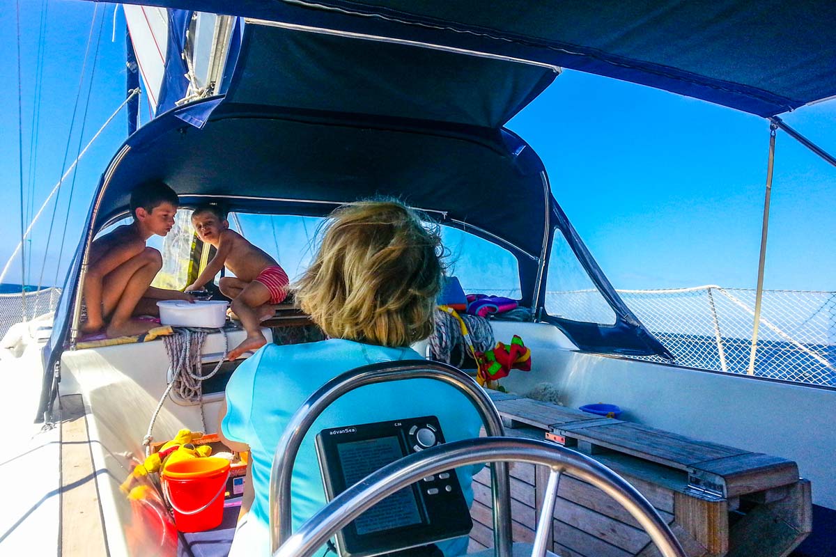 Croisiere voilier corse avec skipper - Luckystar