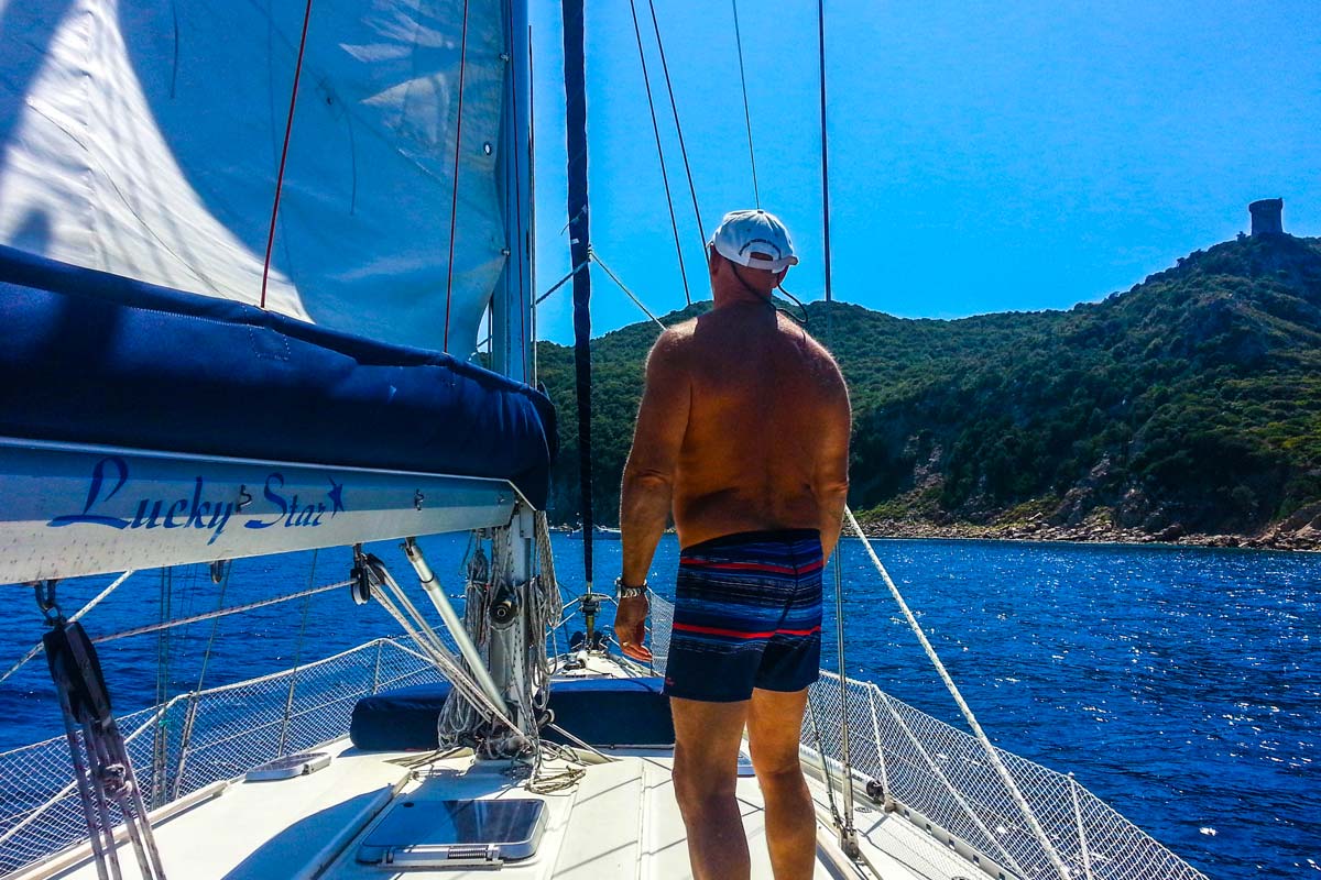 Croisiere voilier corse avec skipper - Luckystar