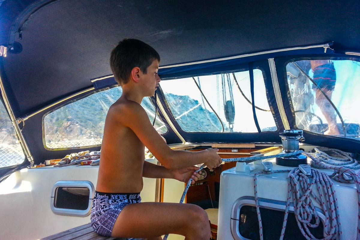 Croisiere voilier corse avec skipper - Luckystar