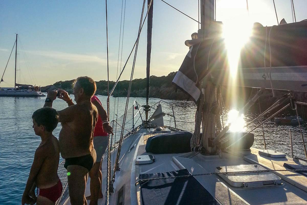 Croisiere voilier corse avec skipper - Luckystar