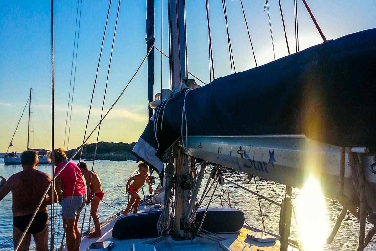 Croisiere voilier corse avec skipper - Luckystar