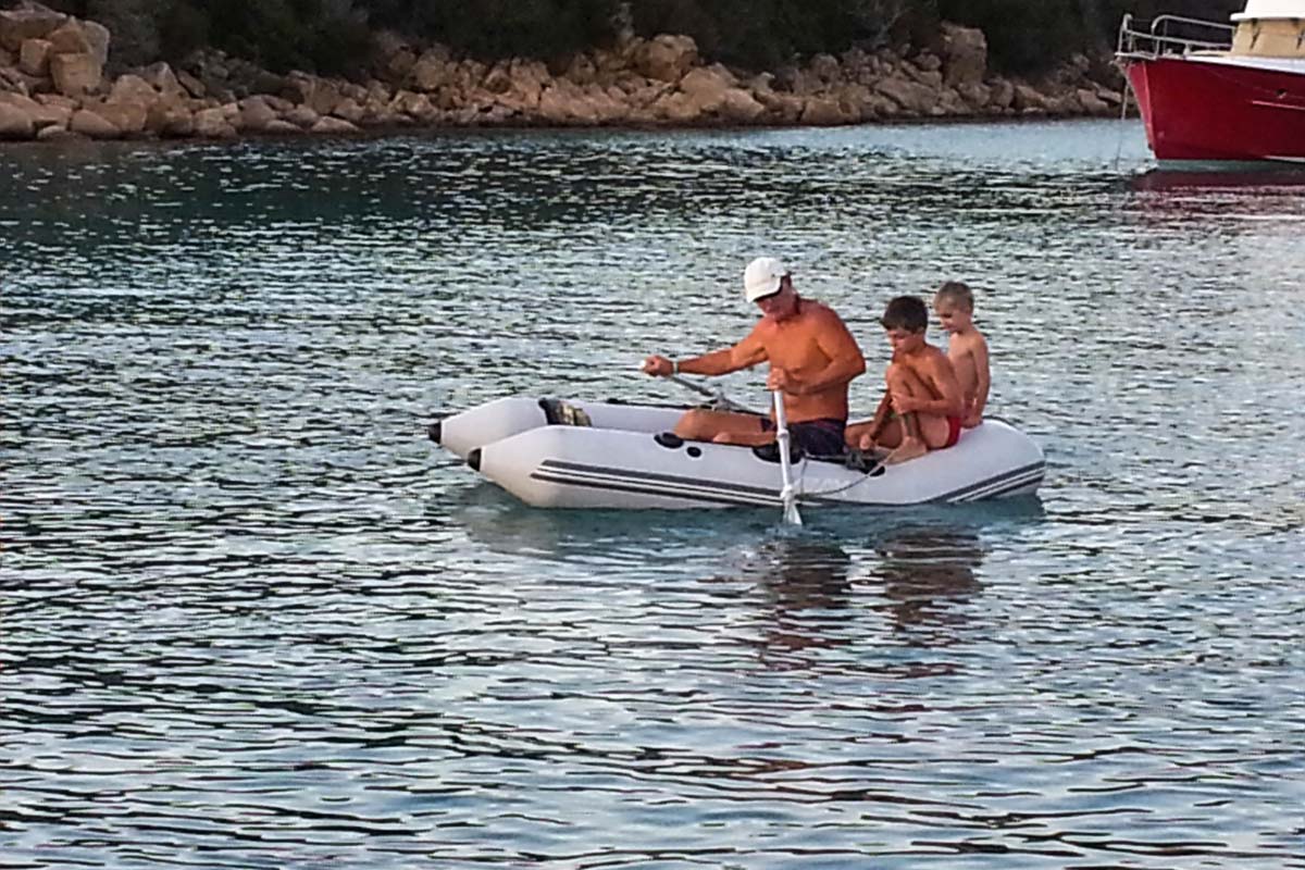 Vacances en famille en Corse - Voilier Luckystar