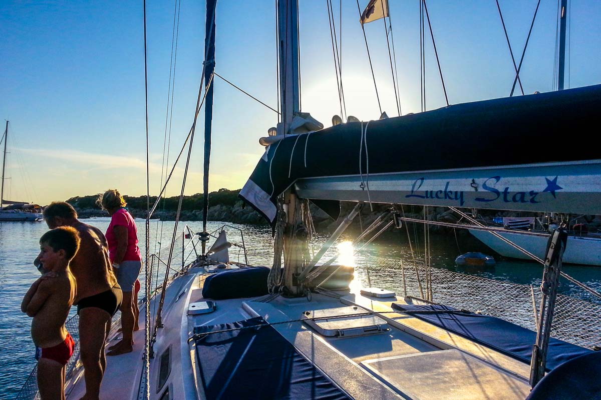 Location bateau Corse - Voilier Luckystar