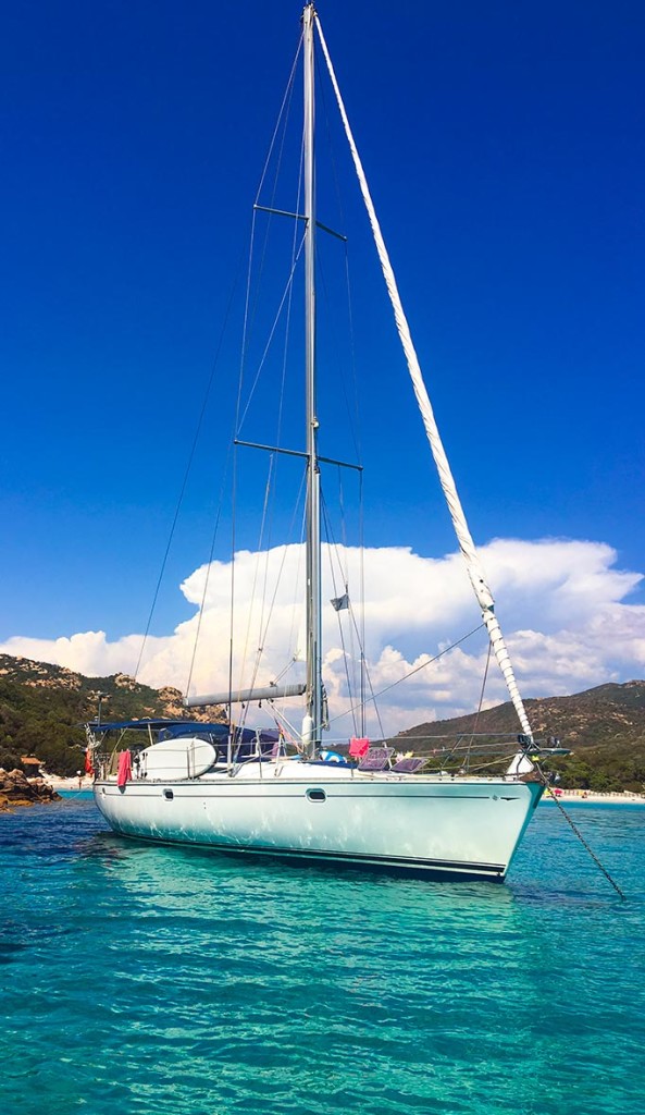 Voilier Diamant Bleu - Tour de Corse à la voile