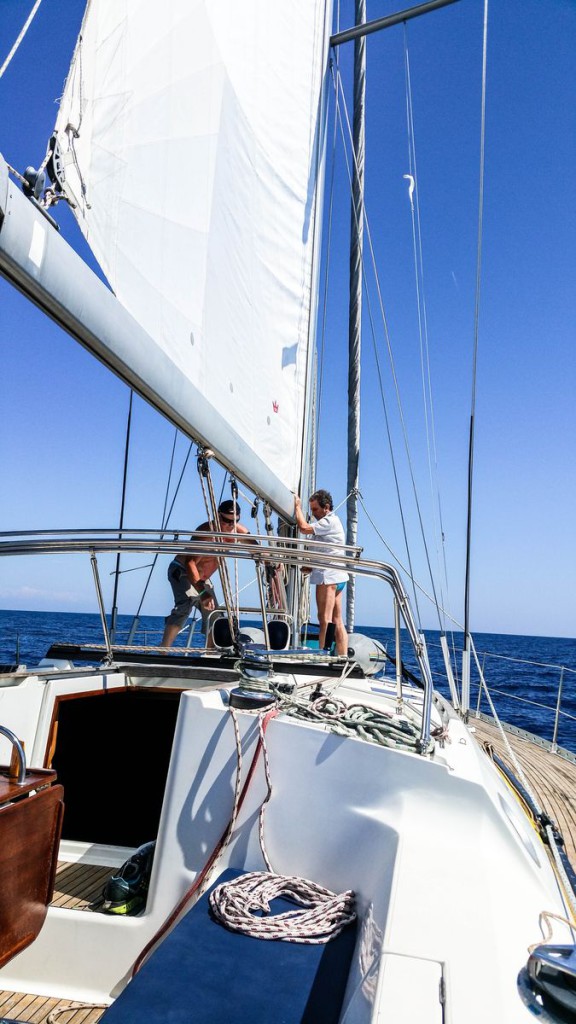 Voilier Diamant Bleu - Tour de Corse à la voile