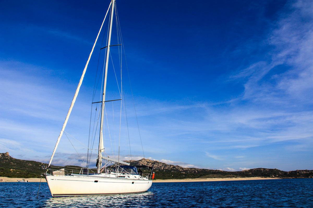 Voilier Diamant Bleu - Location voilier Corse