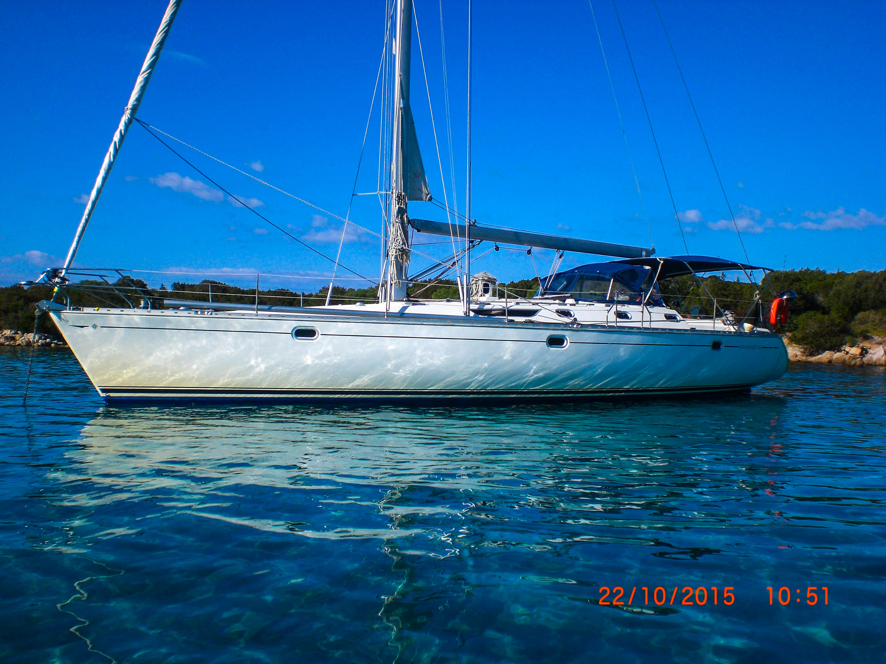 Voilier Diamant Bleu - Location voilier Corse