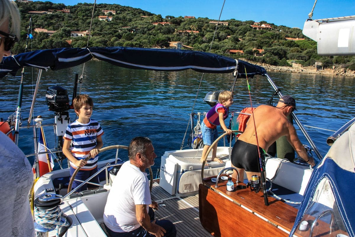 Octobre 2015 à bord du voilier Diamant Bleu