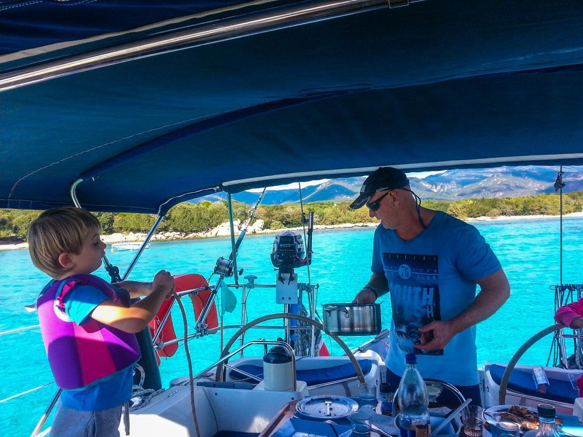 Voilier Diamant Bleu - Location voilier Corse