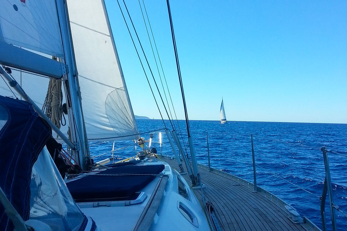 Location voilier Corse avec Skipper - Diamant Bleu