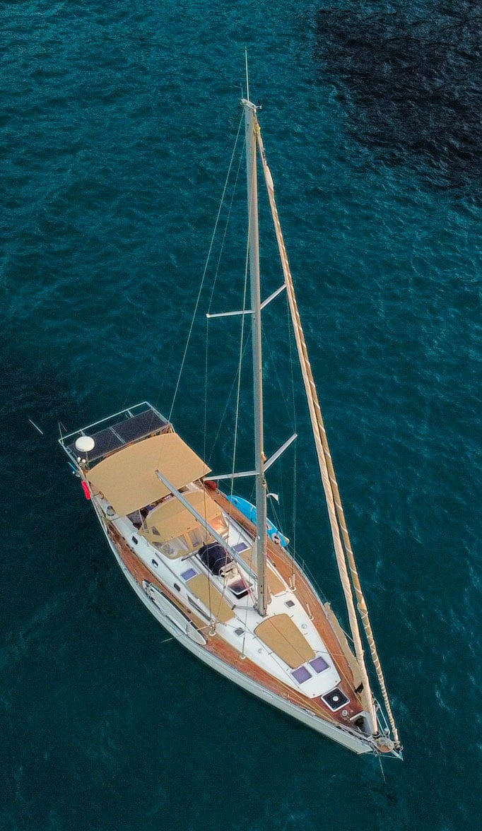 Voilier Diamant Bleu - Tour de Corse à la voile