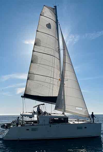 Location Catamaran Corse Lagoon 450F Lupin